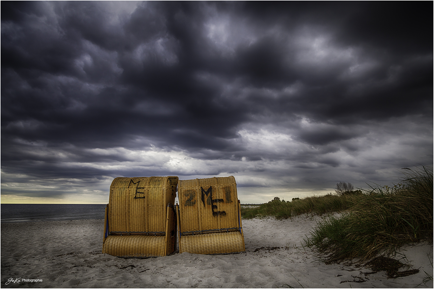 Pfingsten im Strandkorb