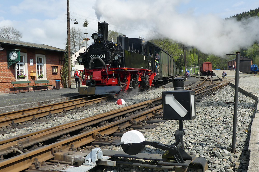 Pfingstfahrtage bei der Pressnitztalbahn 1