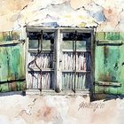 Pfingstfenster (Aquarell - OD)