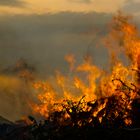 Pfingstfeuer auf auf Hiddensee