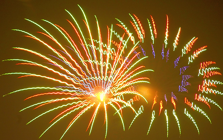 Pfingstfeuerwerk in Frankenberg