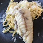 Pfingstmenü: Seeteufel an Zitronenlinguini