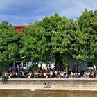 Pfingstmontag im Biergarten