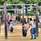 Pfingstsonntag auf einem Kölner Spielplatz