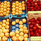 Pfirsisch vs. Apfel