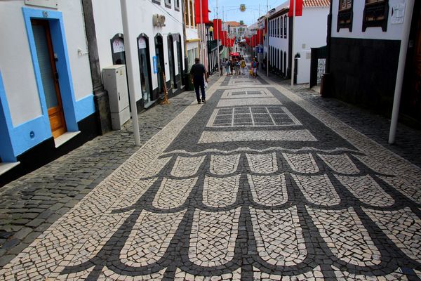 Pflaster Muster Rund