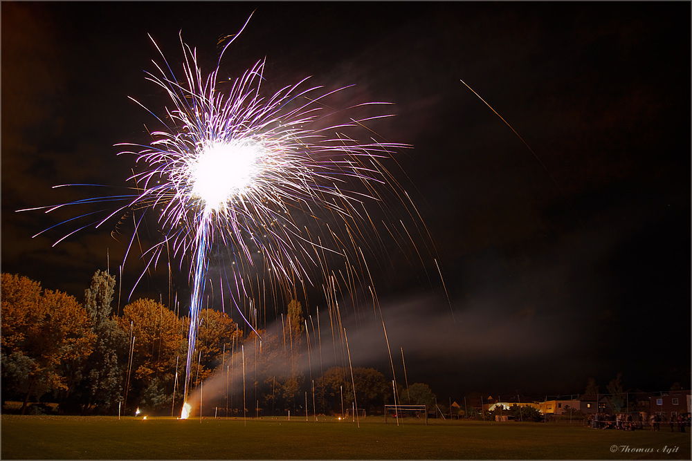 Pflaumenkuchenfeuerwerk