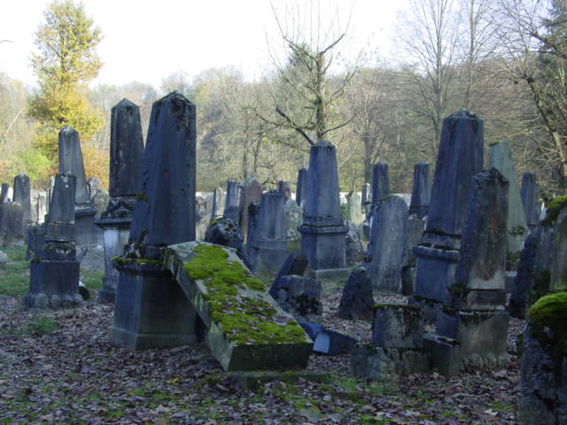 Pflegeloser Friedhof