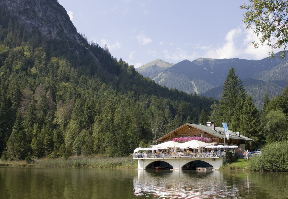 Pflegersee in Garmisch-Partenkirchen