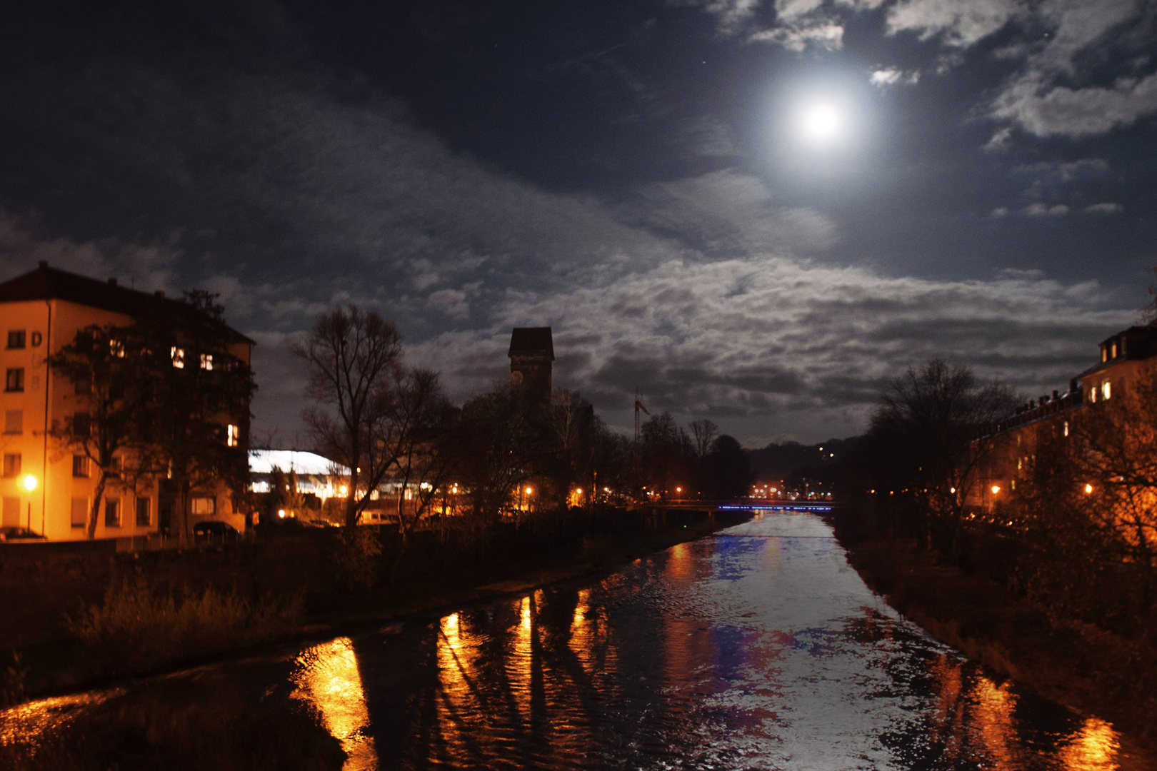 Pforzheim bei Nacht