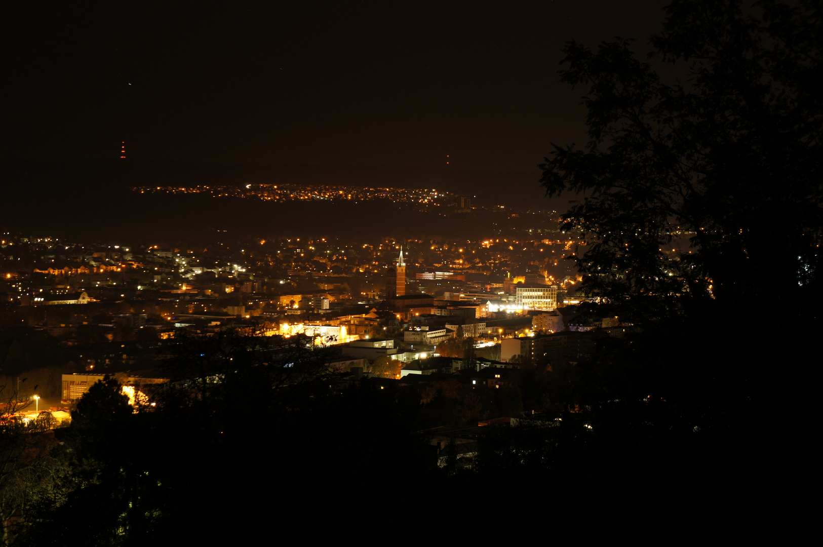 Pforzheim bei Nacht