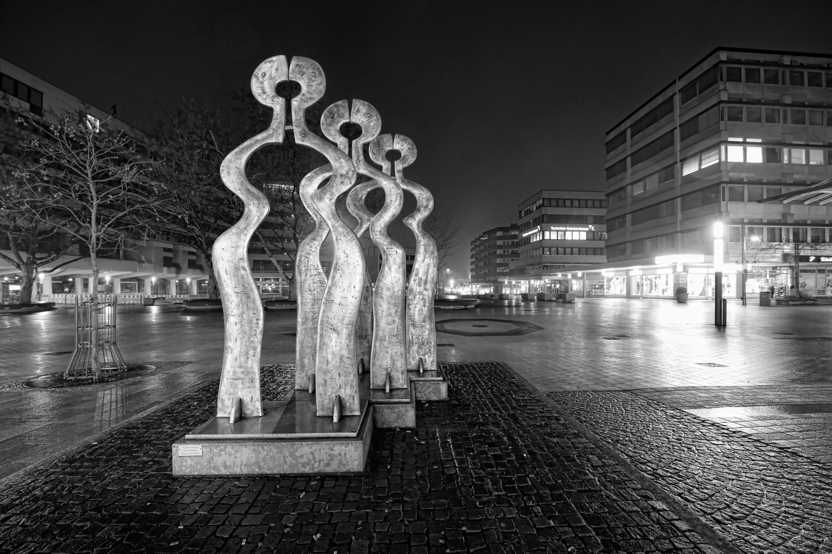 Pforzheim bei Nacht