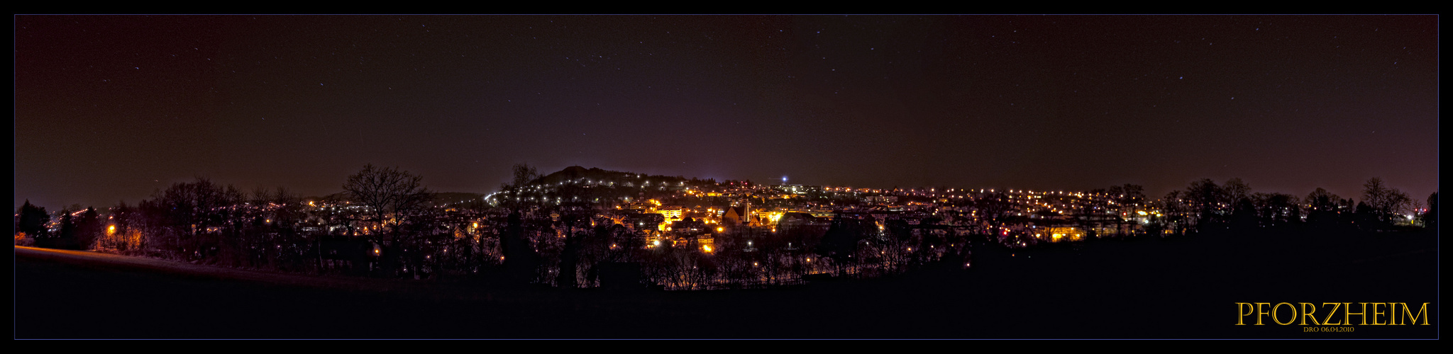 Pforzheim by night