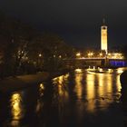 Pforzheimer Altstadt bei Nacht