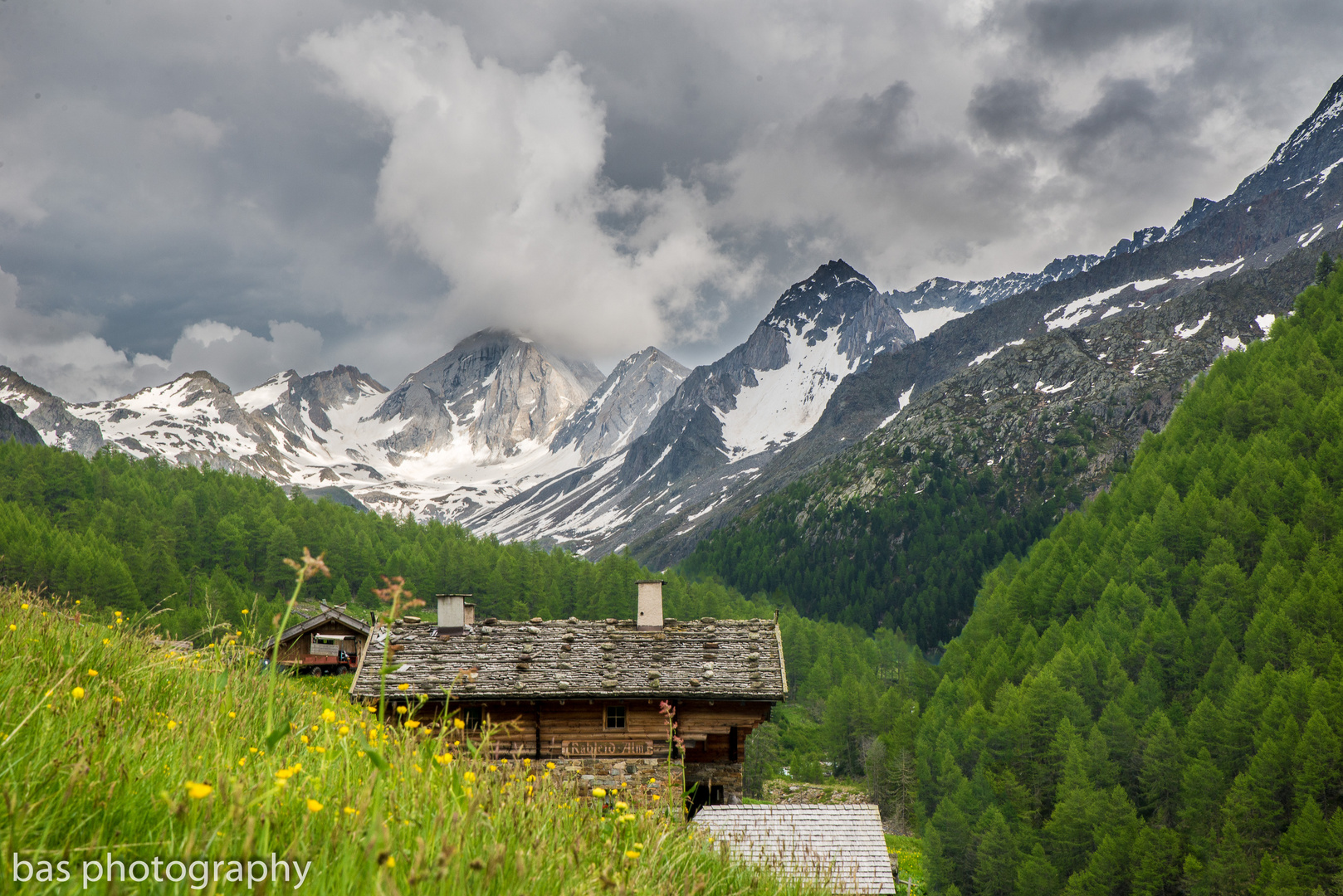 Pfossental mit Rableid-Alm