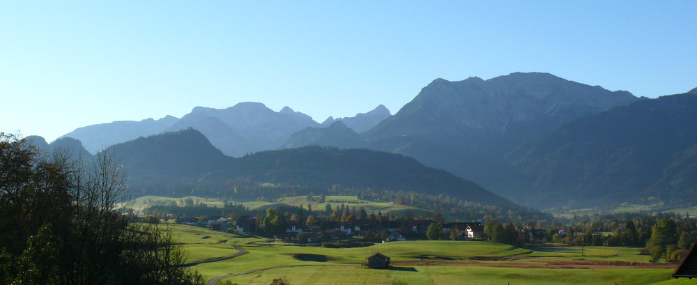 Pfronten am frühen Morgen