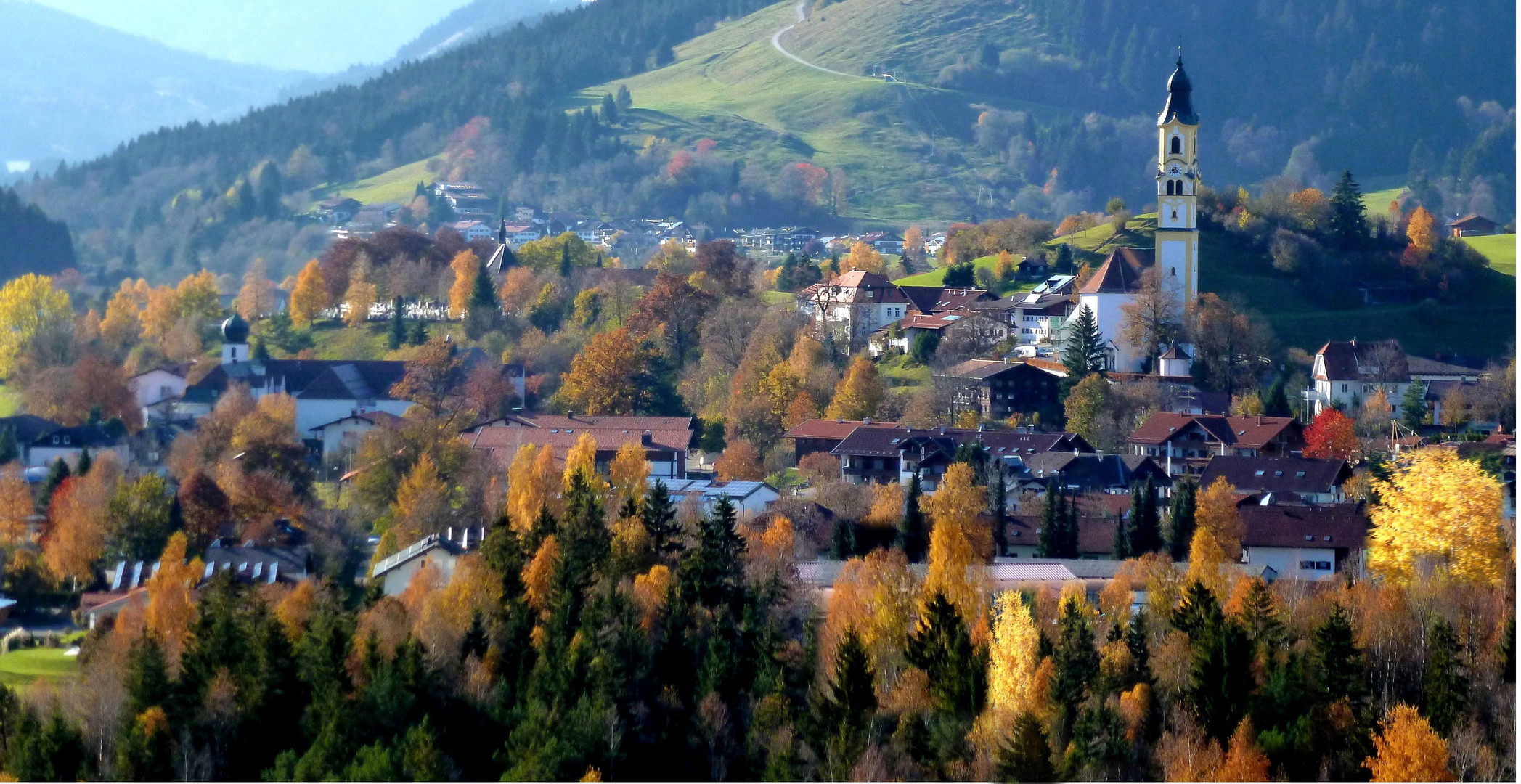 Pfronten im Herbst