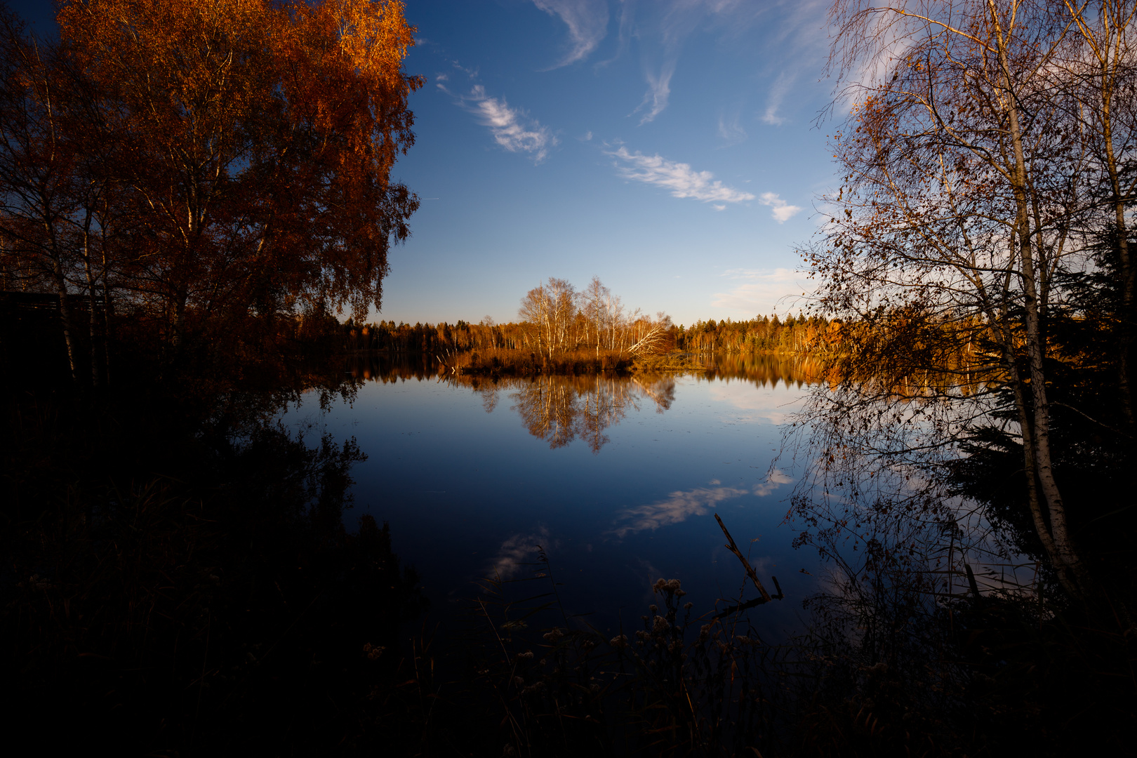 Pfrungener Ried im Herbst