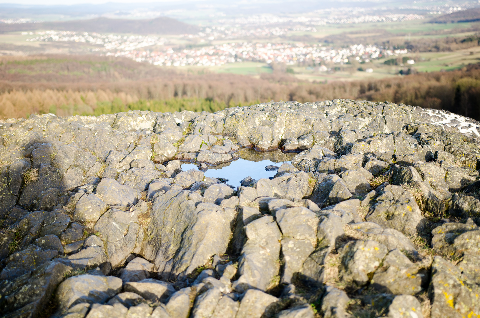 Pfütze am Dörnberg