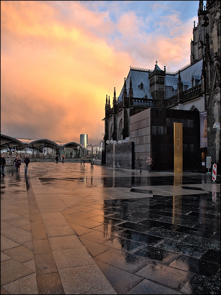 Phänomänales Wetter in Köln