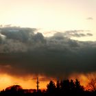 Phänomen...auslaufende Regenwolke