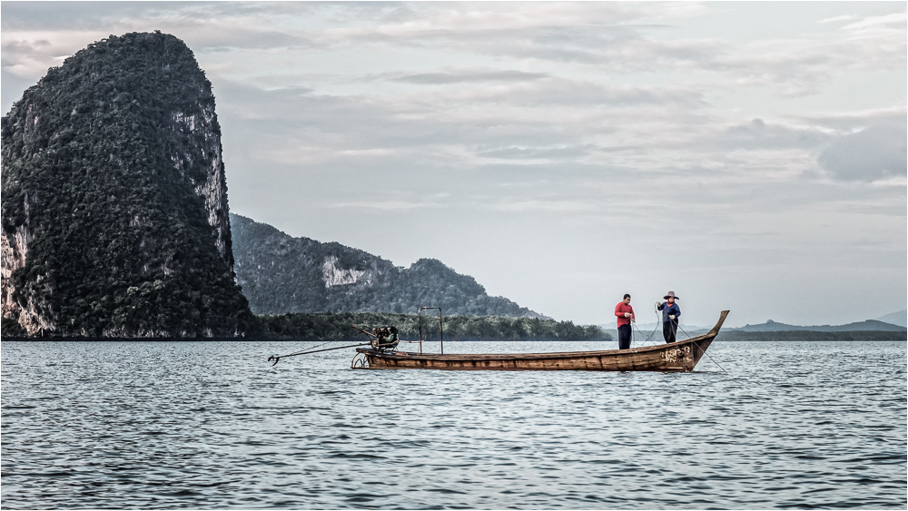 Phang Nga Bay - Fisherboat