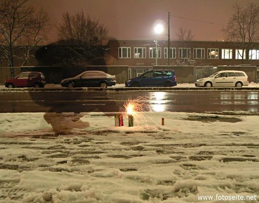 Phantom beim Anzünden