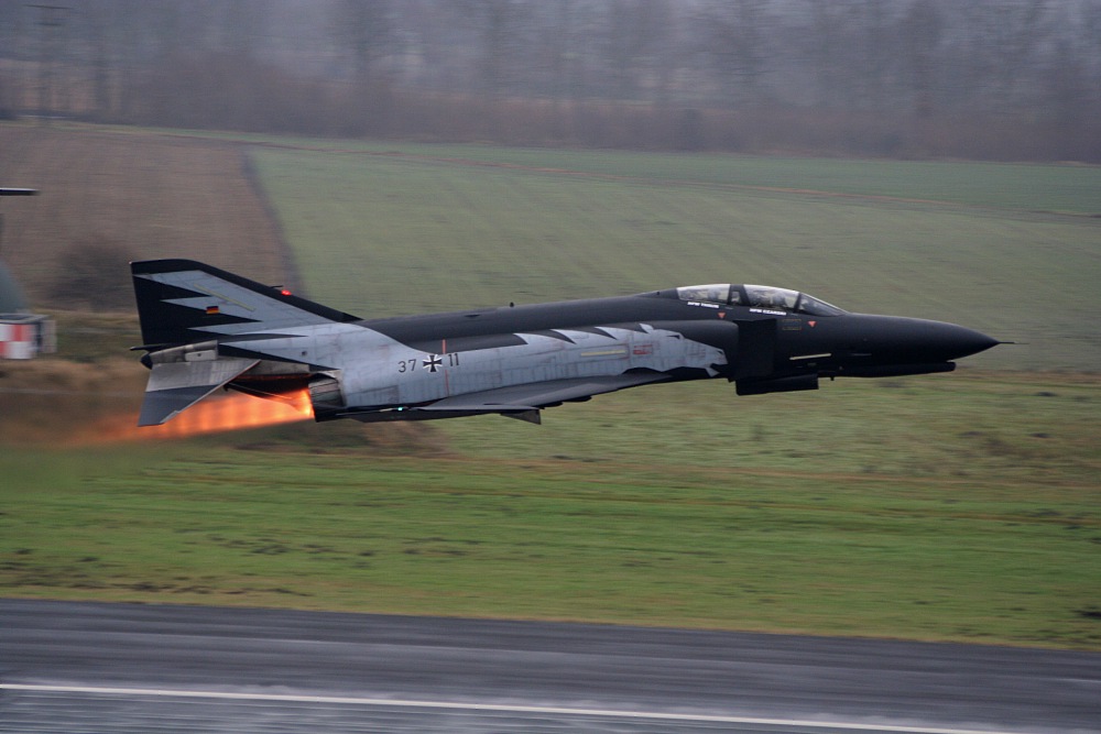 Phantom F-4F mit Sonderlackierung