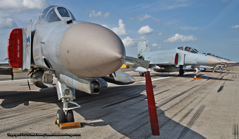 *** Phantom Line-Up ( 11 x F-4 ) - 50 Jahre JG 71"R" ***