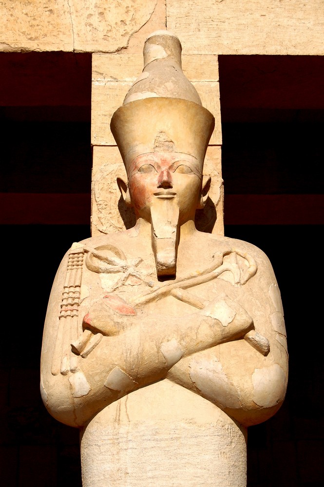 Pharao-Halbfigur