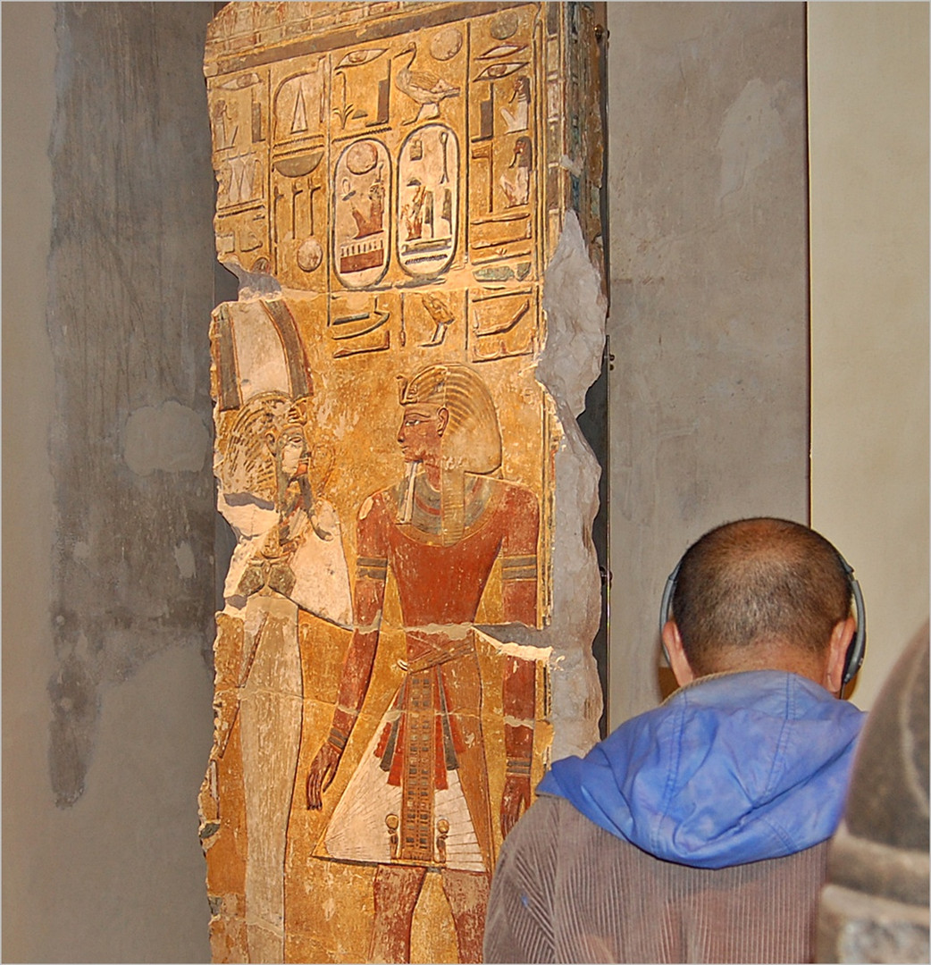 Pharao Seti I, Osiris und Nachfahre
