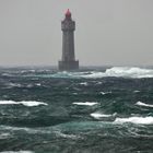 Phare de la Jument dans la tempête - Ouessant