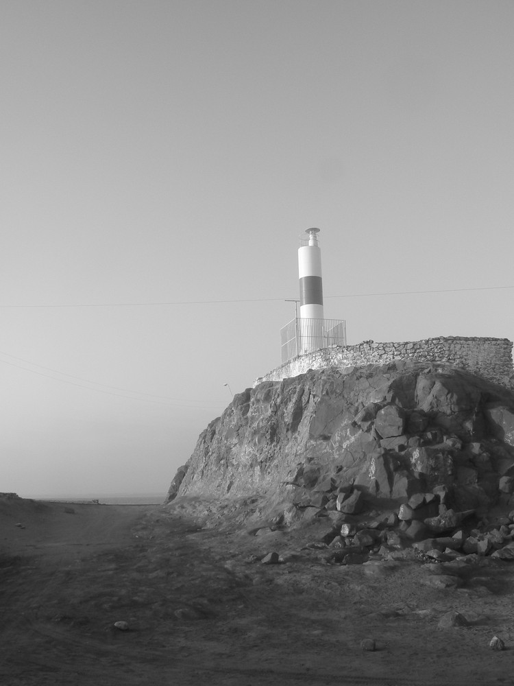 Phare de l'île de l'Alacran, Arica, Chili