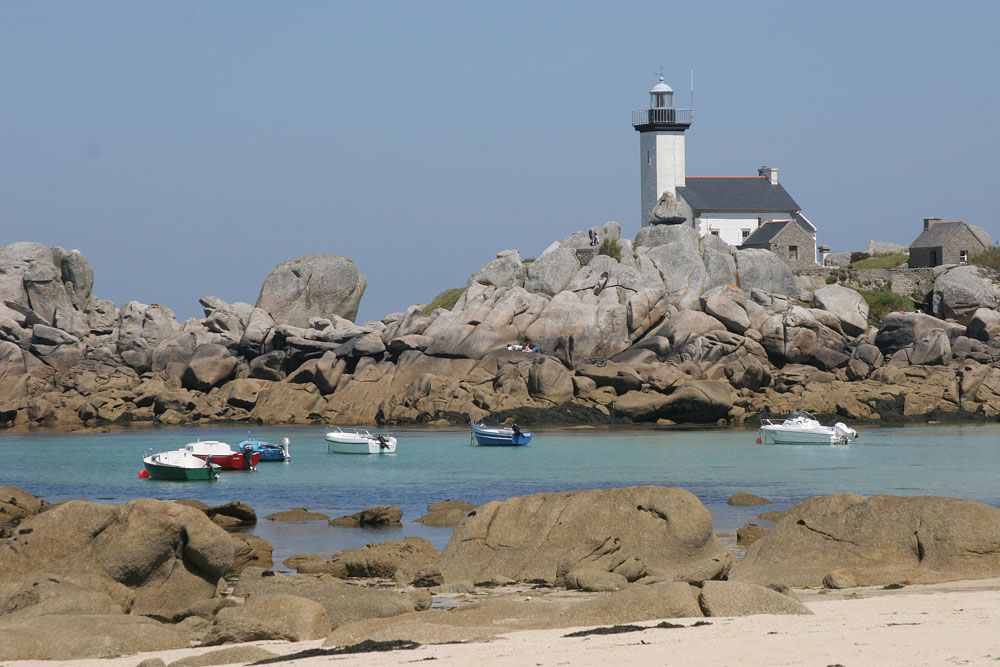 Phare de Pontusval, Brignogan Plages