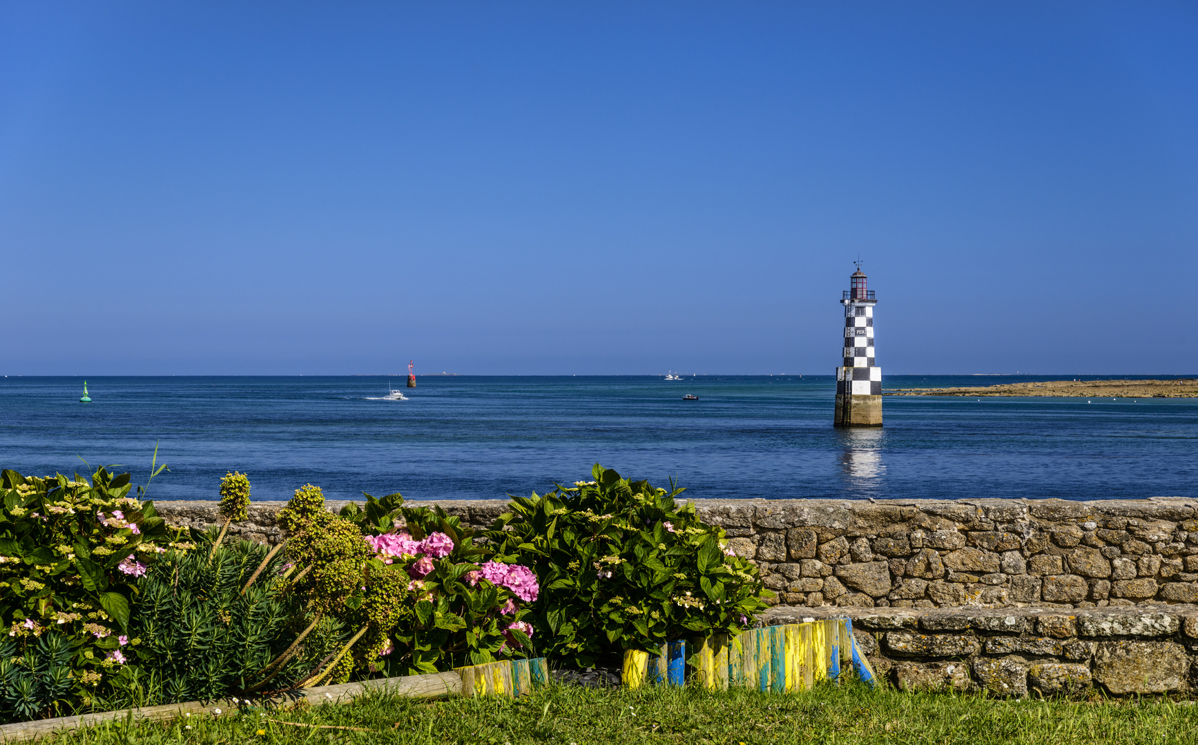 Phare des Perdrix, Île-Tudy, Bretagne, France