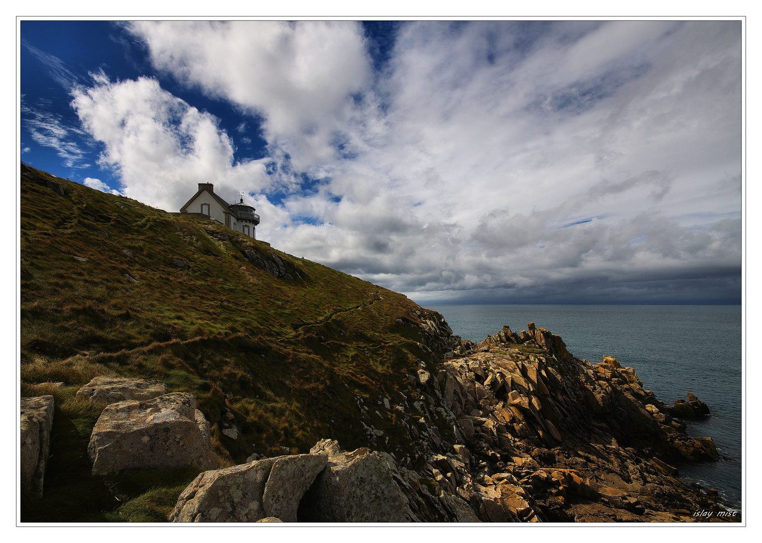 * Phare du Millier * Foto & Bild europe, france, bretagne Bilder auf