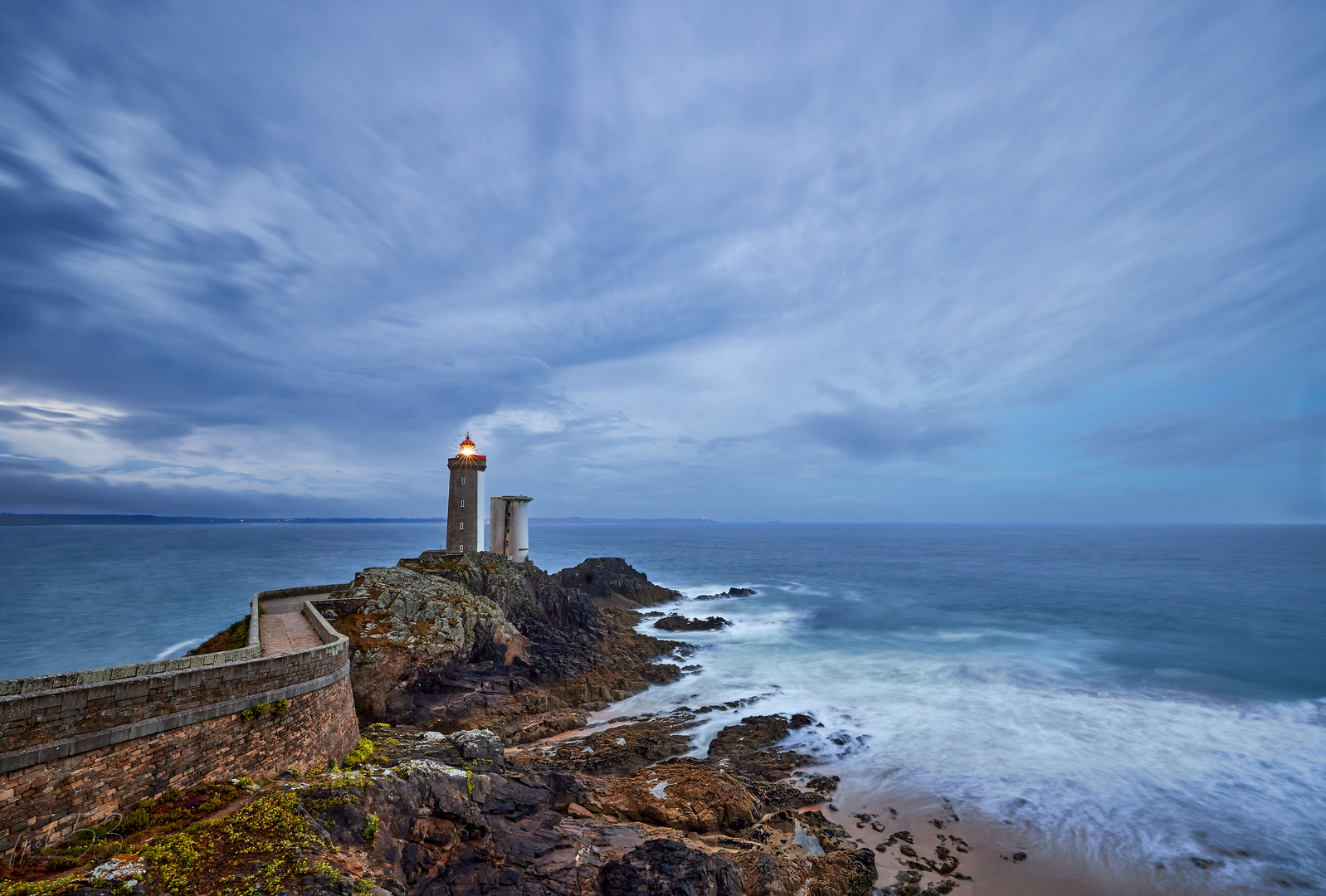 Phare du Petit Minou frühmorgens