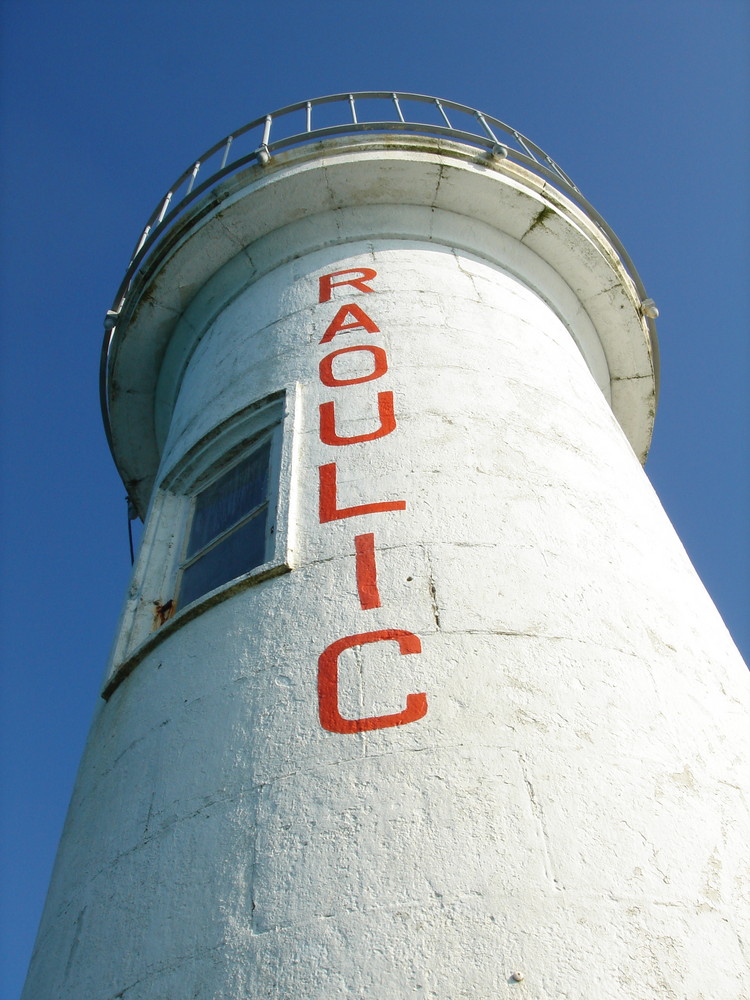 Phare du Raoulic à Audierne.