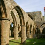 Phare und Abbaye de Saint-Mathieu in der Bretagne