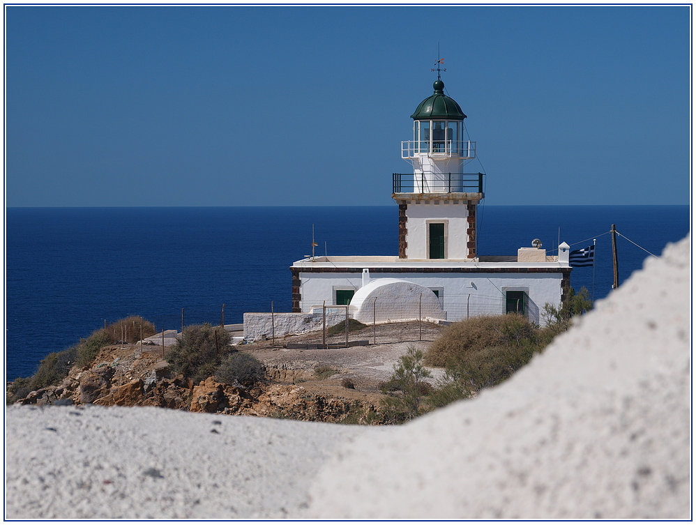 Pharos, Santorinis Leuchtturm