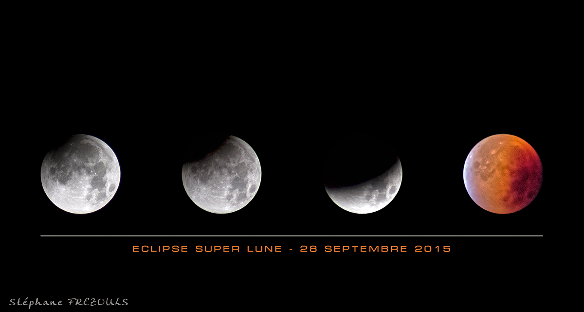 Phases Eclipse Super Lune