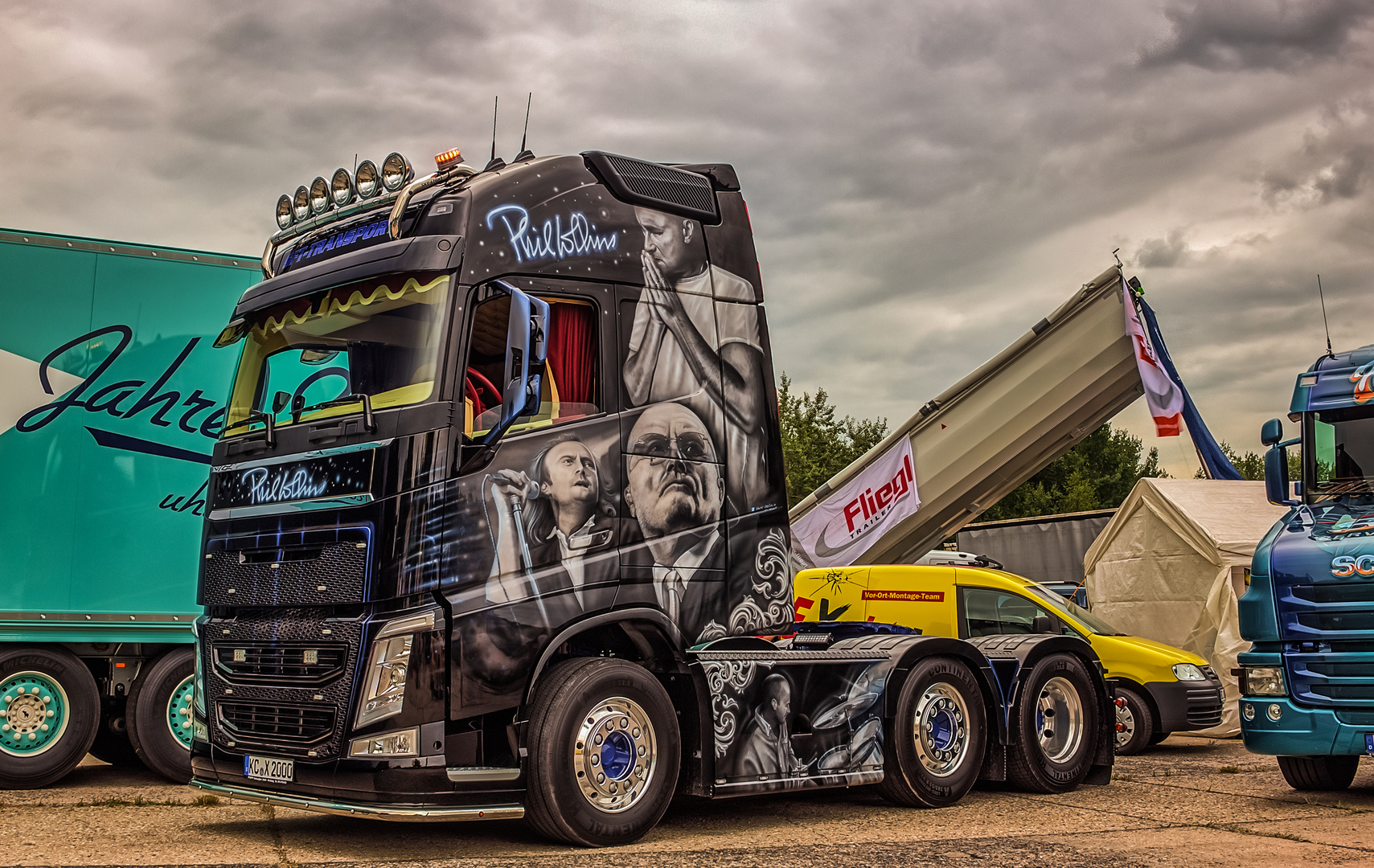 Phil Collins Volvo Truck