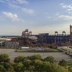 Philadelphia Stadium ganz fern