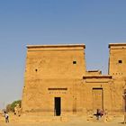 PHILAE TEMPEL MIT KOLONNADE