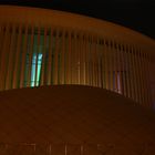 Philharmonie bei Nacht