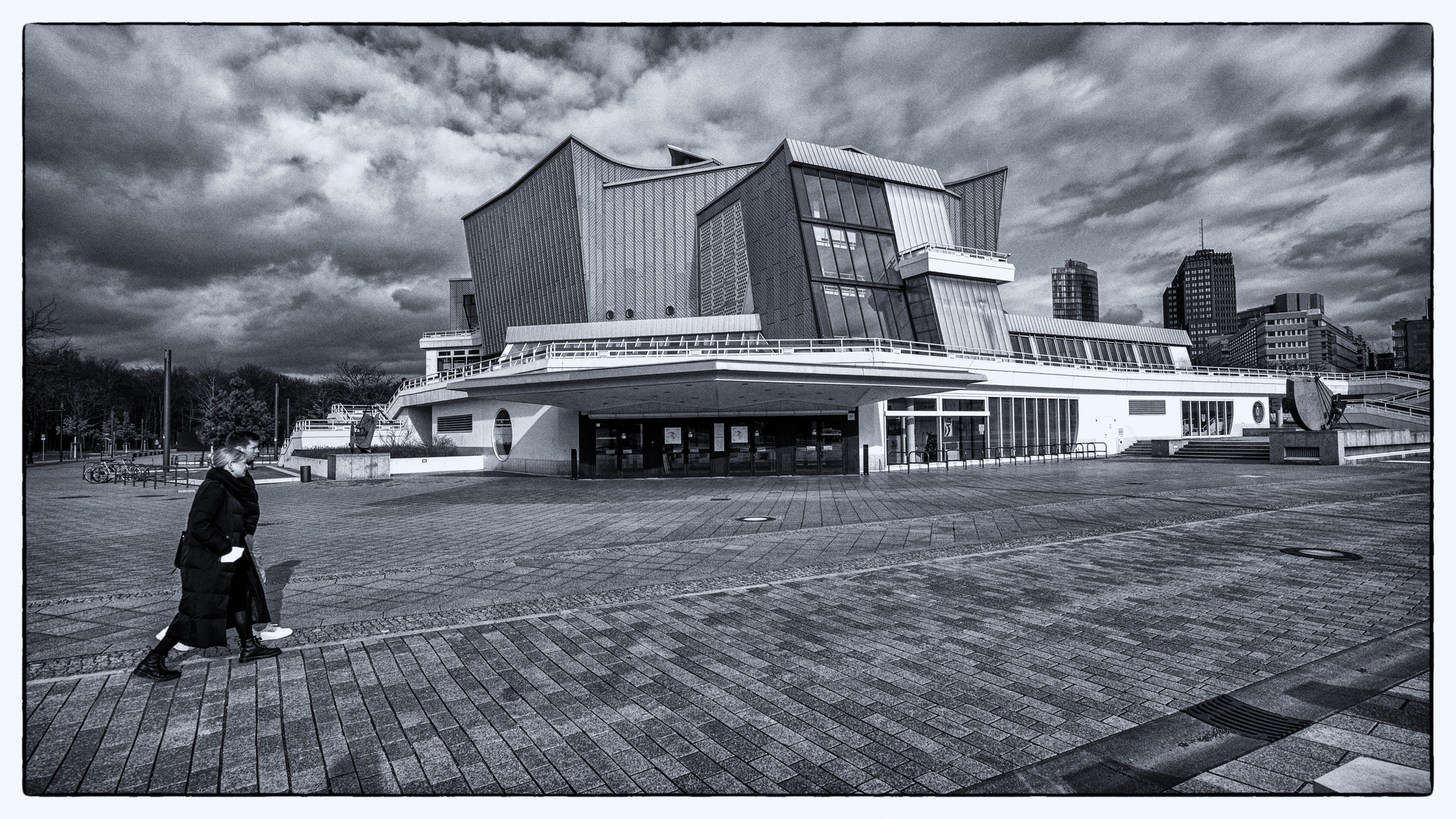 Philharmonie fast menschenleer