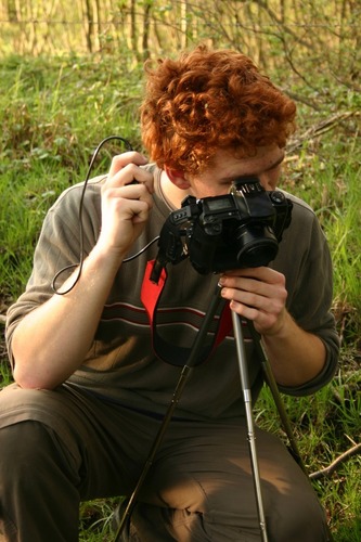 Philipp auf Foto-Tour