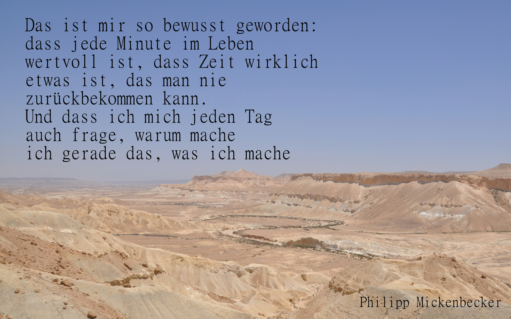 Philipp Mickenbecker Zitate 03 Foto & Bild fotos, world, spezial