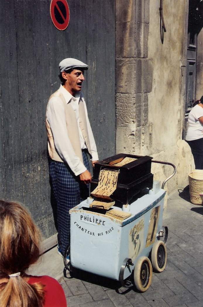 Philippe chanteur des rues