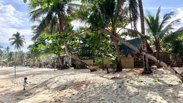 Philippinen (2024), Palawan - Bucana Beach